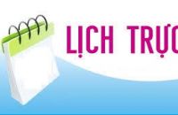 Lịch trực bệnh viện từ 25 đến 31.03.2024