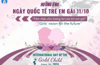 HƯỞNG ỨNG NGÀY QUỐC TẾ TRẺ EM GÁI 11/10